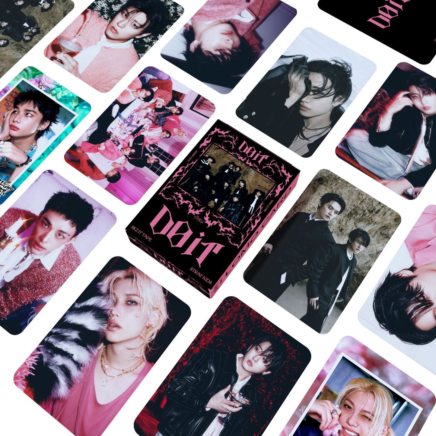 Stray Kids "Do IT" Mini Album - 55-Piece Lomo Card Collection (Hyunjin Focus)