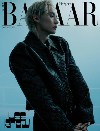 Stray Kids LEE KNOW Cover - Bazaar Korea (Nov 2025 Issue)