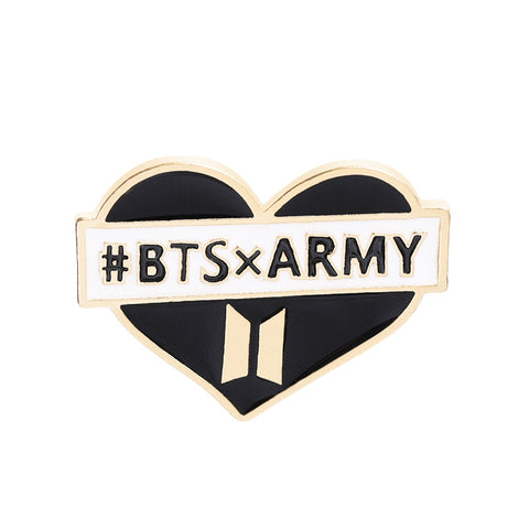 BTS Kpop Idol Love You Personalized Name Chest Accessory