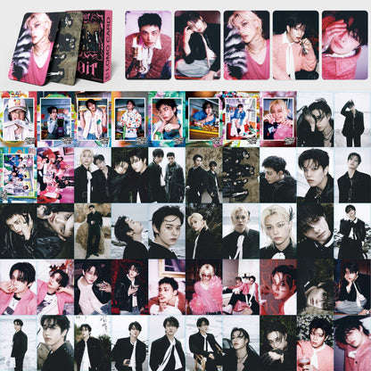 Stray Kids "Do IT" Mini Album - 55-Piece Lomo Card Collection (Hyunjin Focus)