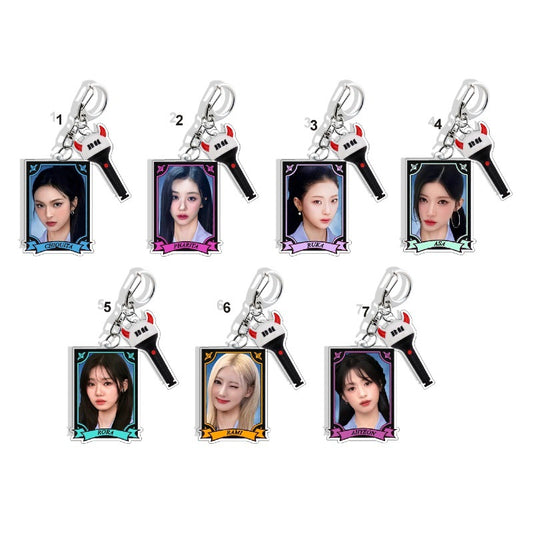 BABYMONSTER Acrylic Pendant Keychain - Rami, Ahyeon, Asa, Rora, Pharita, Ruka, Chiquita