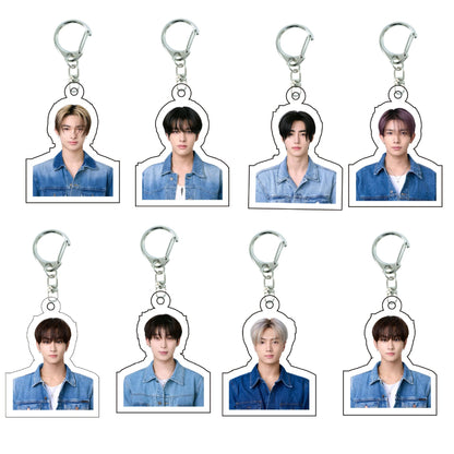 ENHYPEN 3rd Anniversary ID Photo Keychain & Mini Stand | Acrylic Charm