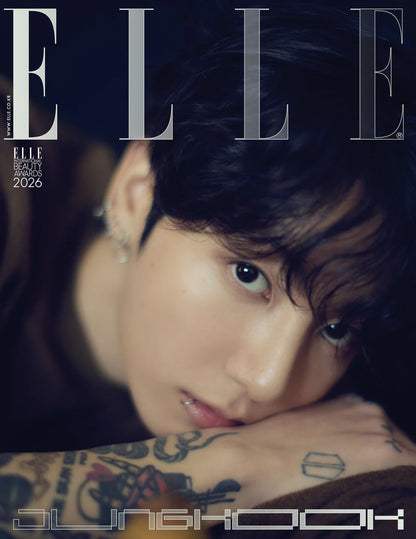 [PRE-ORDER] BTS JUNG KOOK: ELLE Korea Magazine - January 2026 Issue Cover