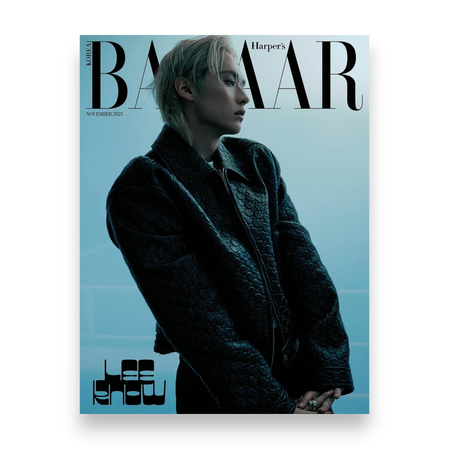 Stray Kids LEE KNOW Cover - Bazaar Korea (Nov 2025 Issue)