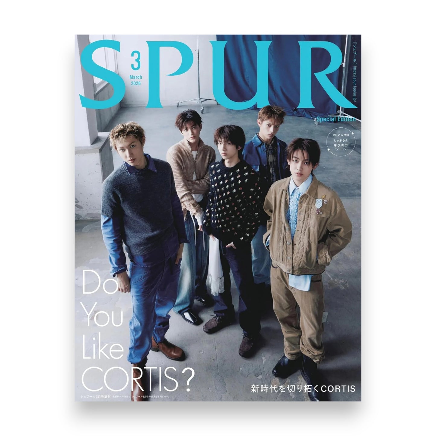 [Pre-Order] CORTIS: SPUR March 2026 Issue – Special Edition