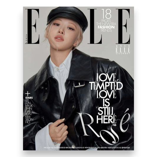 BLACKPINK ROSÉ: ELLE Korea Magazine 2026.02 Cover