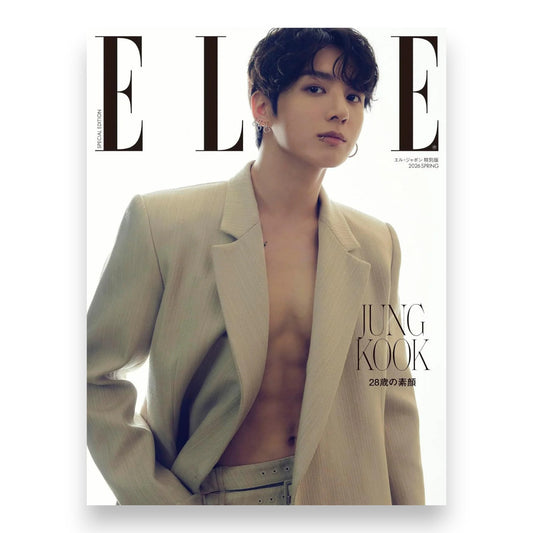 [PRE-ORDER] BTS Jung Kook - ELLE Japan 2026 Spring Special Edition