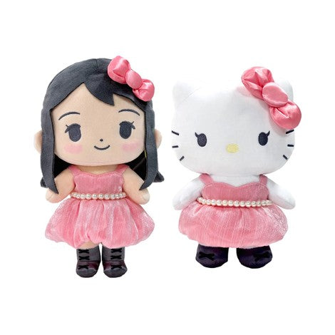 HELLO KITTY ×JISOO ぬいぐるみ Blackpink Jisoo x Hello Kitty 40cm Plush Doll Limited Edition - 5