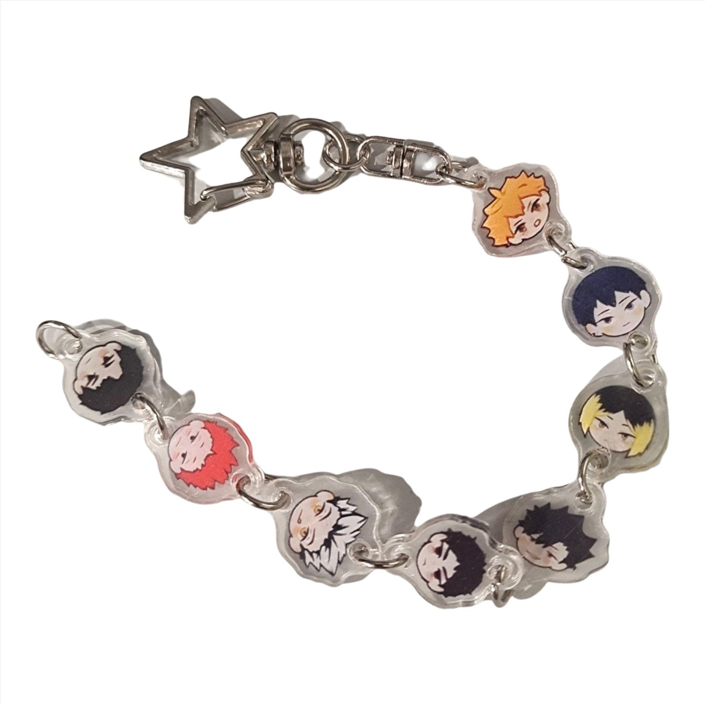 SEVENTEEN Carat Bracelet Keychain | Acrylic Star Pendant & Charm