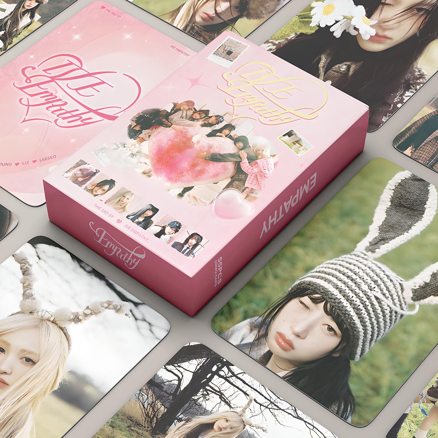IVE THE 3rd EP <IVE EMPATHY> LOMO CARDS Kpop Cards 55pcs