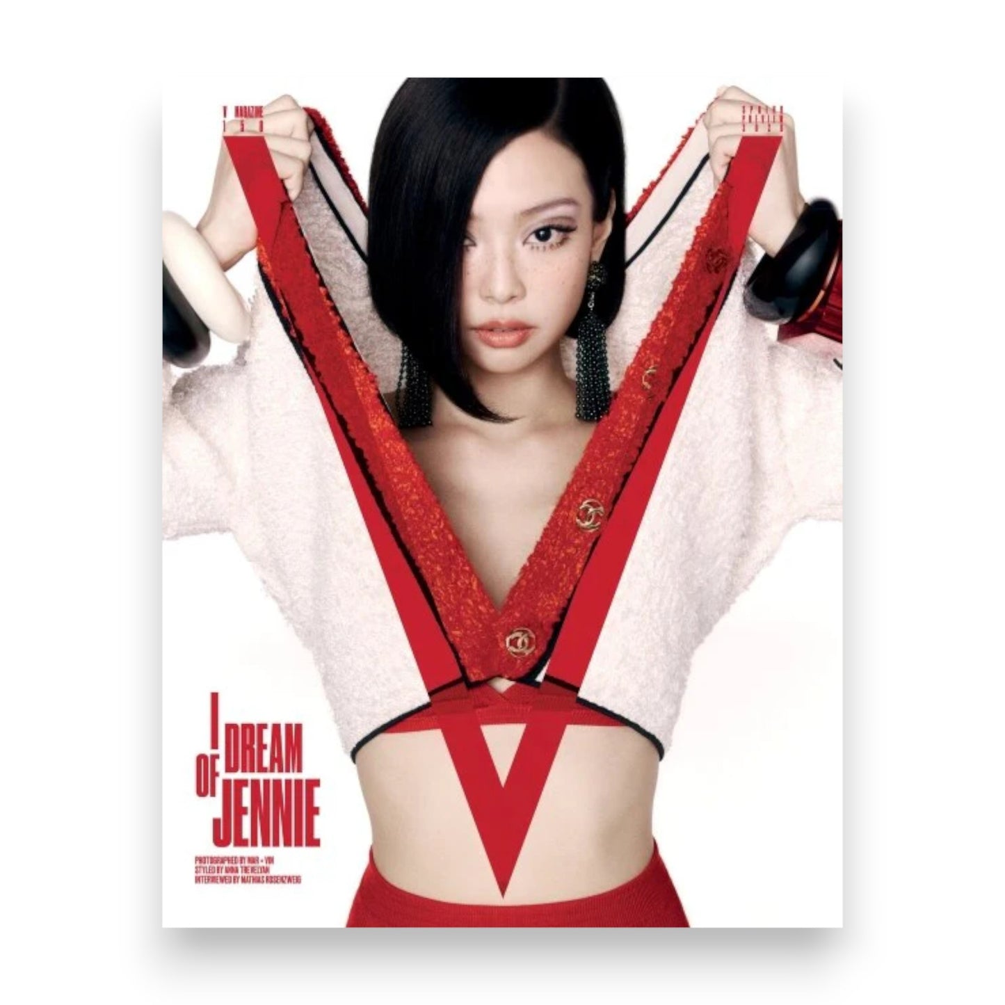 [PRE-ORDER] BLACKPINK JENNIE: V BRITISH MAGAZINE 2026 ISSUE 158 COVER