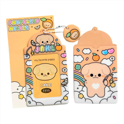 ENHYPEN Photocard Holder Keychain - Hard Case for K-Pop Photocards, Bus Pass & ID