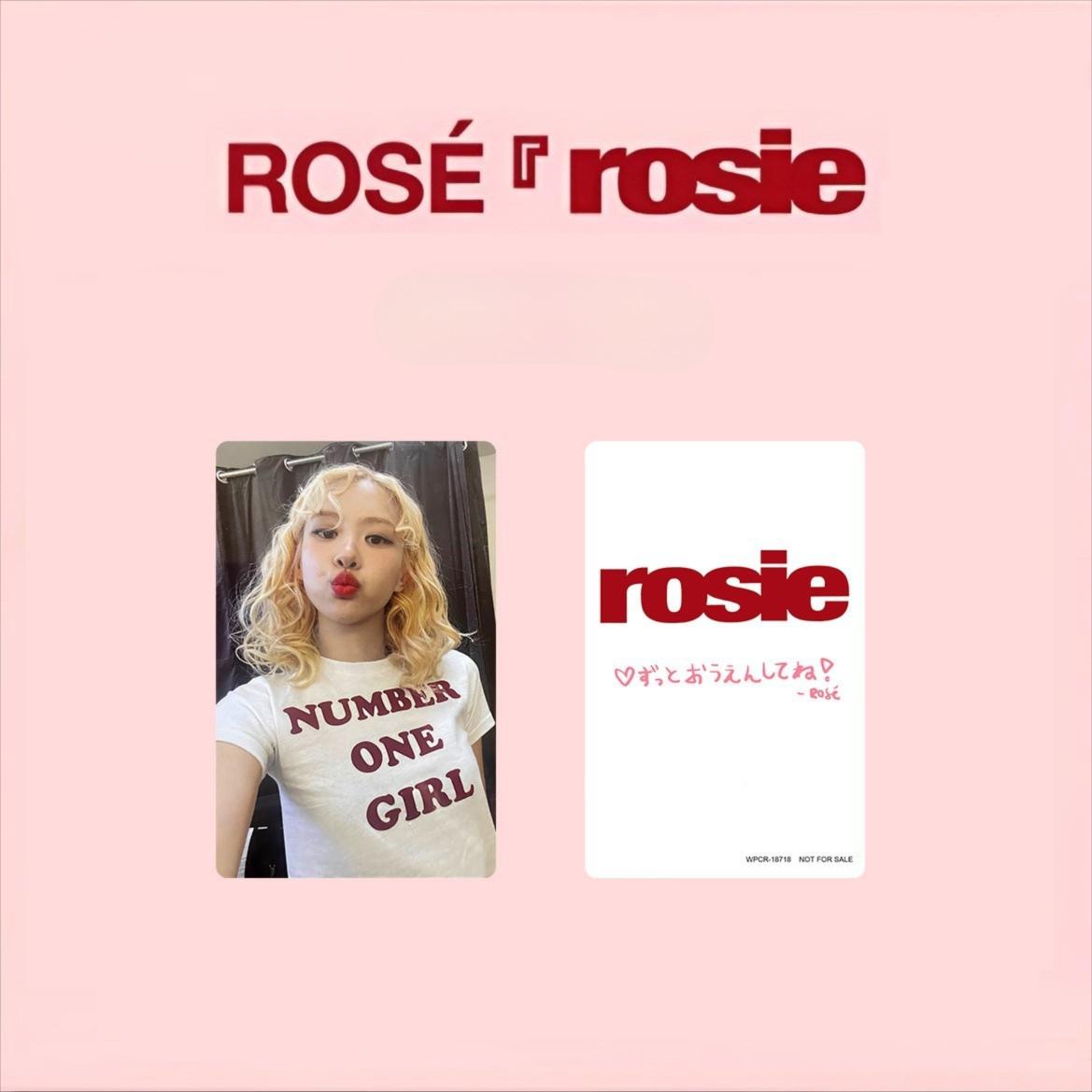 BLACKPINK Rosé - Rosie Day District Special Photocard