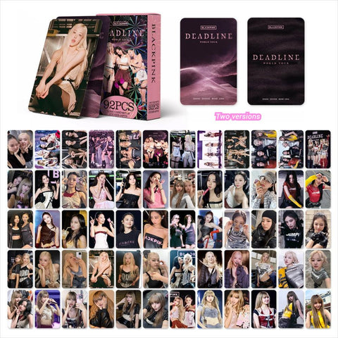 2025 Blink 92pcs Lomo photo cards & stickers for World Tour DEADLINE