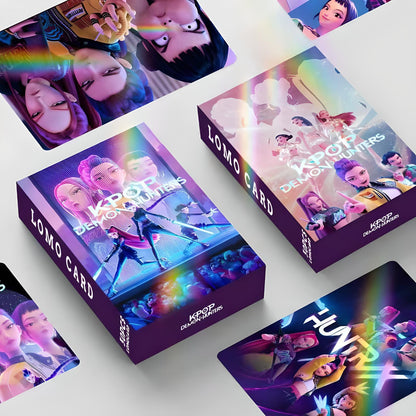 Demon Hunters Holographic Lomo Cards (30-Pack) - Double-Sided