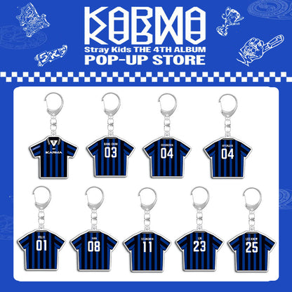 Stray Kids New Special Karma Jersey Acrylic Keychain
