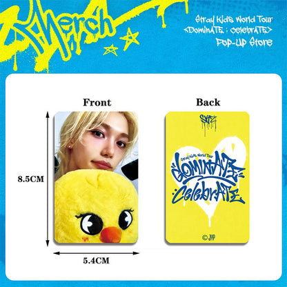 Stray Kids World Tour Dominate Celebrate Flash Full-Scale Carter Classic Card Peripheral