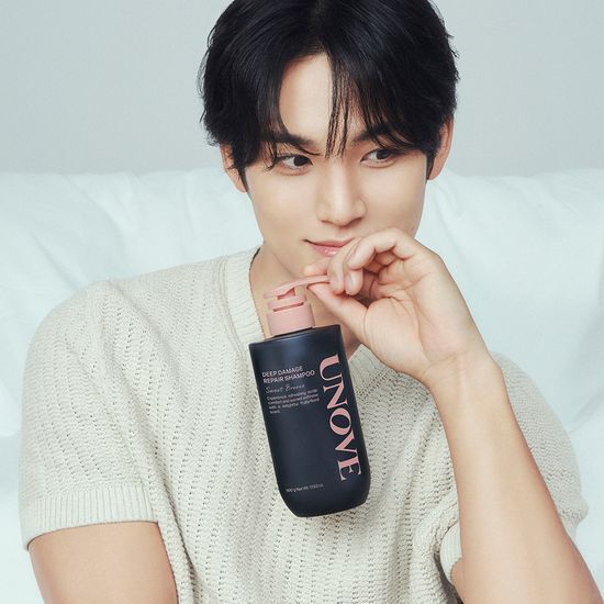 Seventeen Mingyu Pick-UNOVE DEEP DAMAGE REPAIR SHAMPOO 500ml