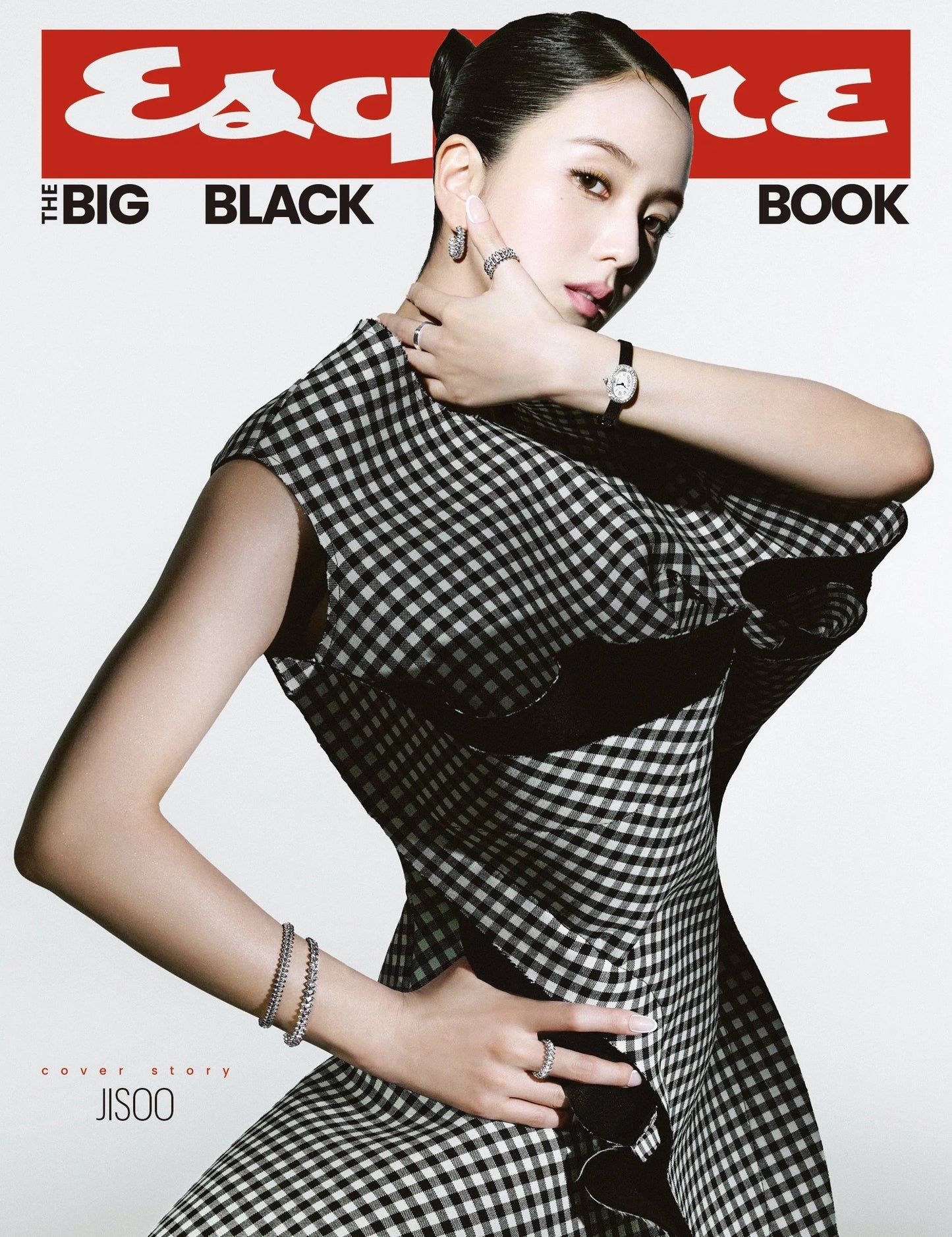 BLACKPINK JISOO ESQUIRE Korea - The Big Black Book Cover