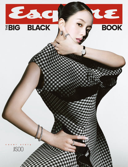 BLACKPINK JISOO ESQUIRE Korea - The Big Black Book Cover