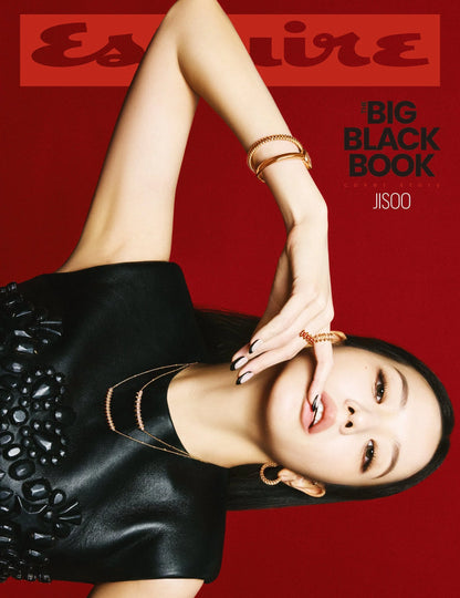BLACKPINK JISOO ESQUIRE Korea - The Big Black Book Cover