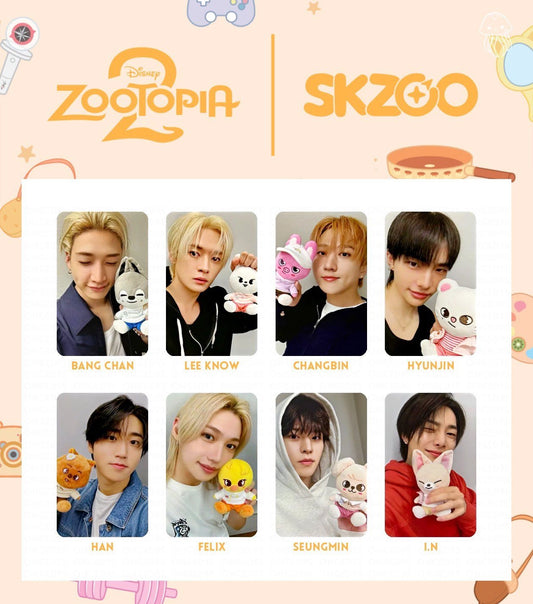 STRAY KIDS SKZOO x ZOOTOPIA 2 - Photocard Benefit Member Select Photocard