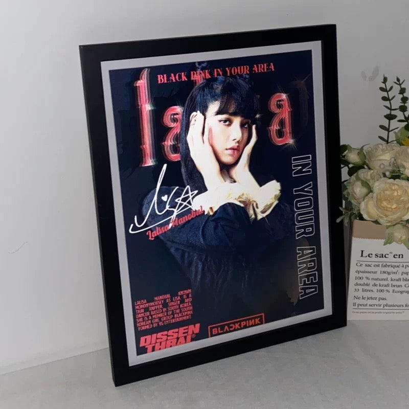 BLACKPINK 2025 3D Holographic Poster V1