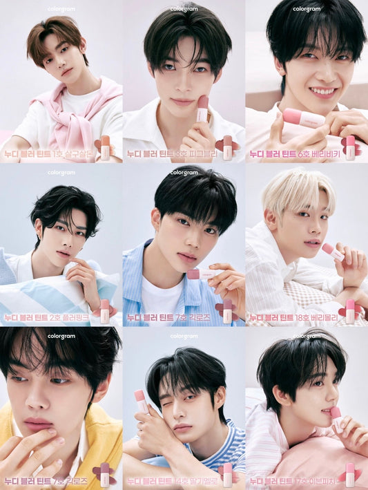 colorgram Nude Blur Tint (8 Colors) - ZEROBASEONE(ZB1) Pick with PHOTOCARDS SET