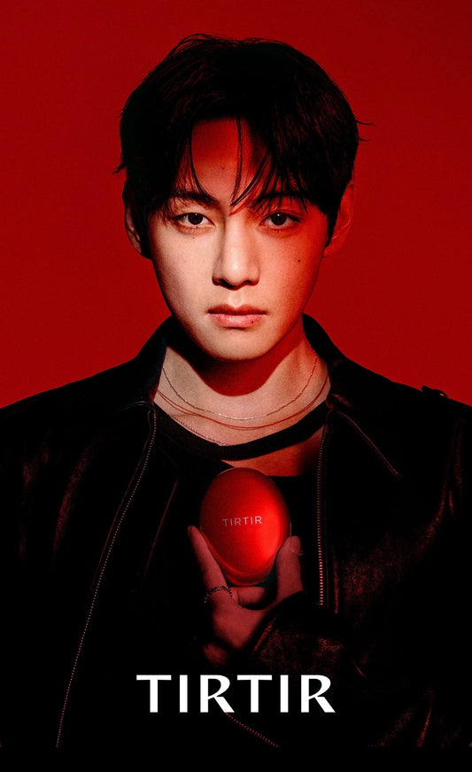 BTS V x TIRTIR Mask Fit Red Cushion (72H Glass Skin Coverage)
