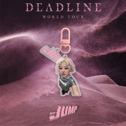 2025 Blink JUMP Acrylic Keychain Pendant Kpop for DEADLINE World Tour