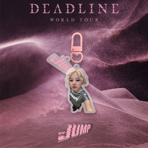 2025 Blink JUMP Acrylic Keychain Pendant Kpop for DEADLINE World Tour