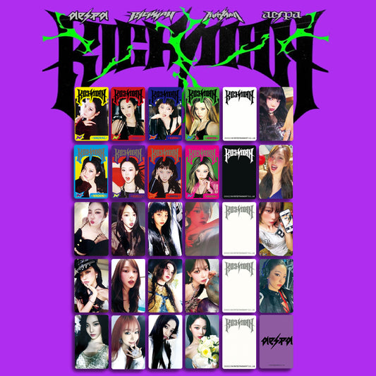 aespa Rich Man Kpop Card Album Postcard