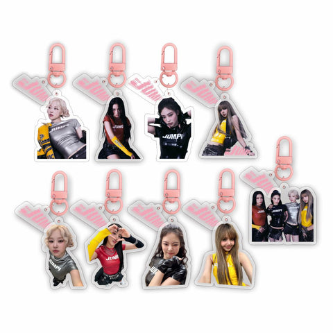 2025 Blink JUMP Acrylic Keychain Pendant Kpop for DEADLINE World Tour