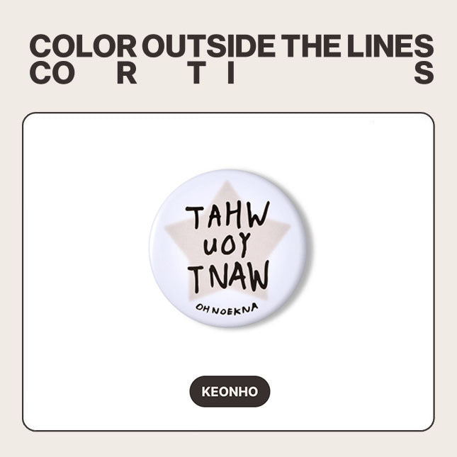 CORTIS Flash Mob Tinplate Badge Keychain