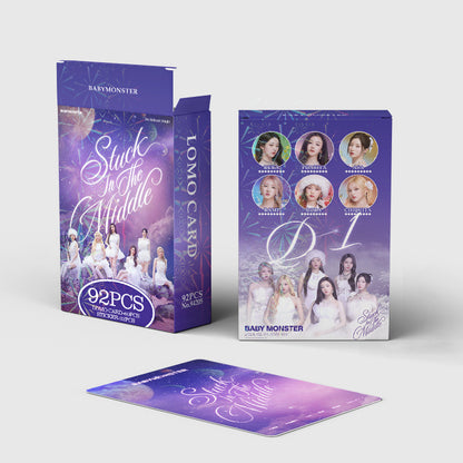 BabyMonster "Stuck In The Middle" - 92-Piece Lomo Card Set