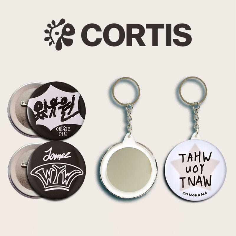 CORTIS Flash Mob Tinplate Badge Keychain