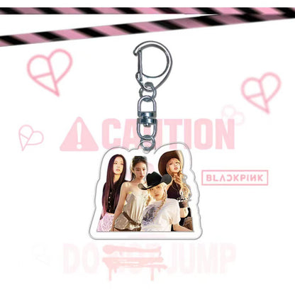 Blackpink Album Jump Peripheral Acrylic Pendant Keychain V.2