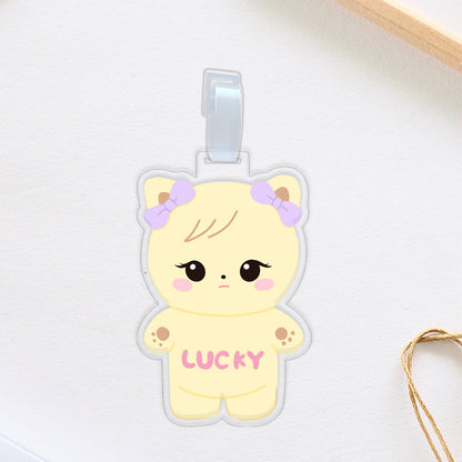 BLACKPINK Character Edition Acrylic Bag Charm & Luggage Tag