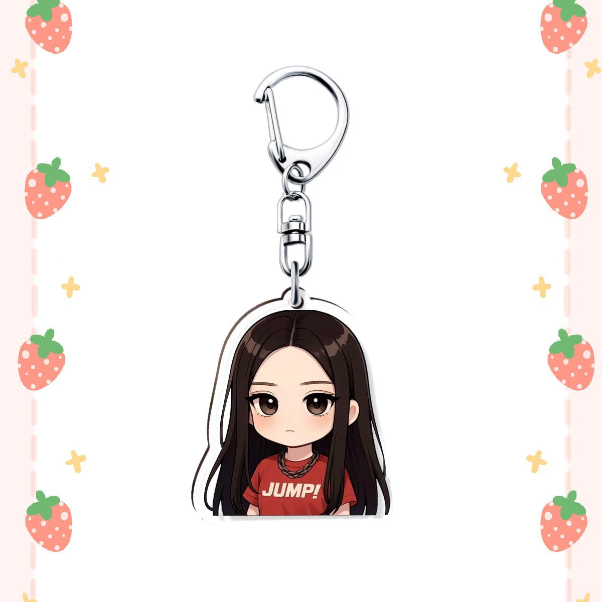 JUMP Blackpink Cartoon Acrylic Keychain Pendant