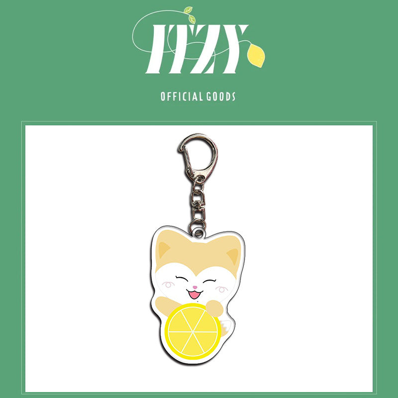 ITZY TWINZY Flash Keychain Pendant Bag Accessory Ladder Gift