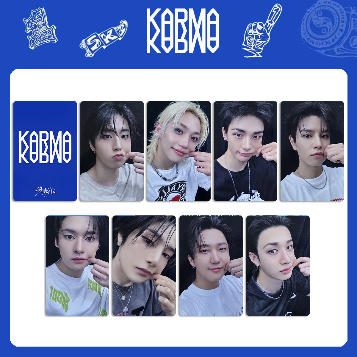 Stray Kids Karma Periphery Photo Card Limited Edition SKZ Bonus HOORAY Album Collectible