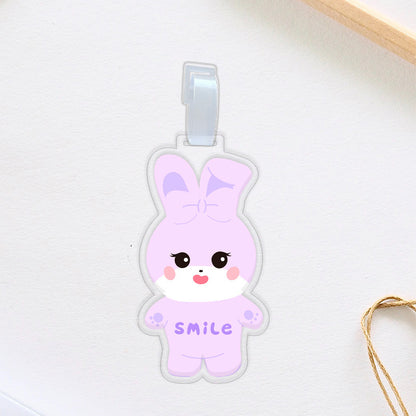 BLACKPINK Character Edition Acrylic Bag Charm & Luggage Tag