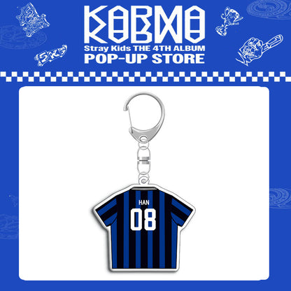 Stray Kids New Special Karma Jersey Acrylic Keychain