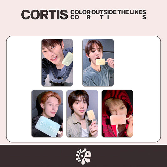 CORTIS- COLOR OUTSIDE THE LINES Card Collection 5pcs