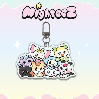 ATEEZ Mighteez Cartoon Acrylic Character Keychain