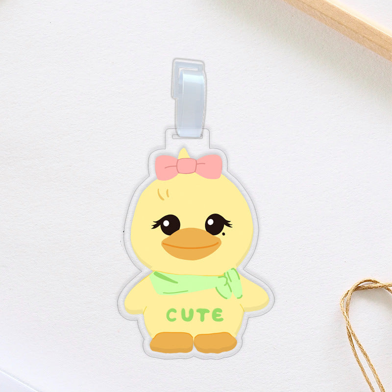 BLACKPINK Character Edition Acrylic Bag Charm & Luggage Tag