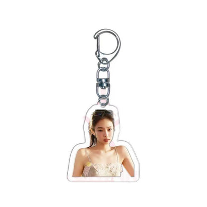 Blackpink Album Jump Peripheral Acrylic Pendant Keychain V.2