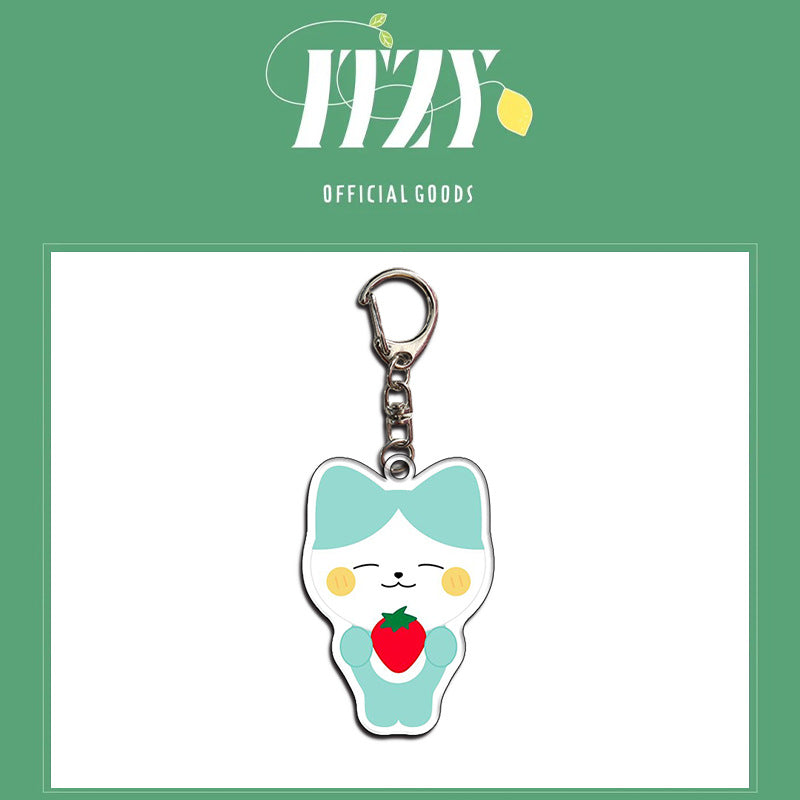 ITZY TWINZY Flash Keychain Pendant Bag Accessory Ladder Gift