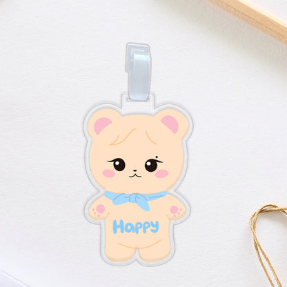 BLACKPINK Character Edition Acrylic Bag Charm & Luggage Tag