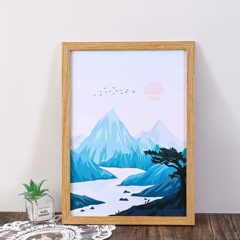 Minimalist Wooden Poster Frame (30x40cm / 12x16")